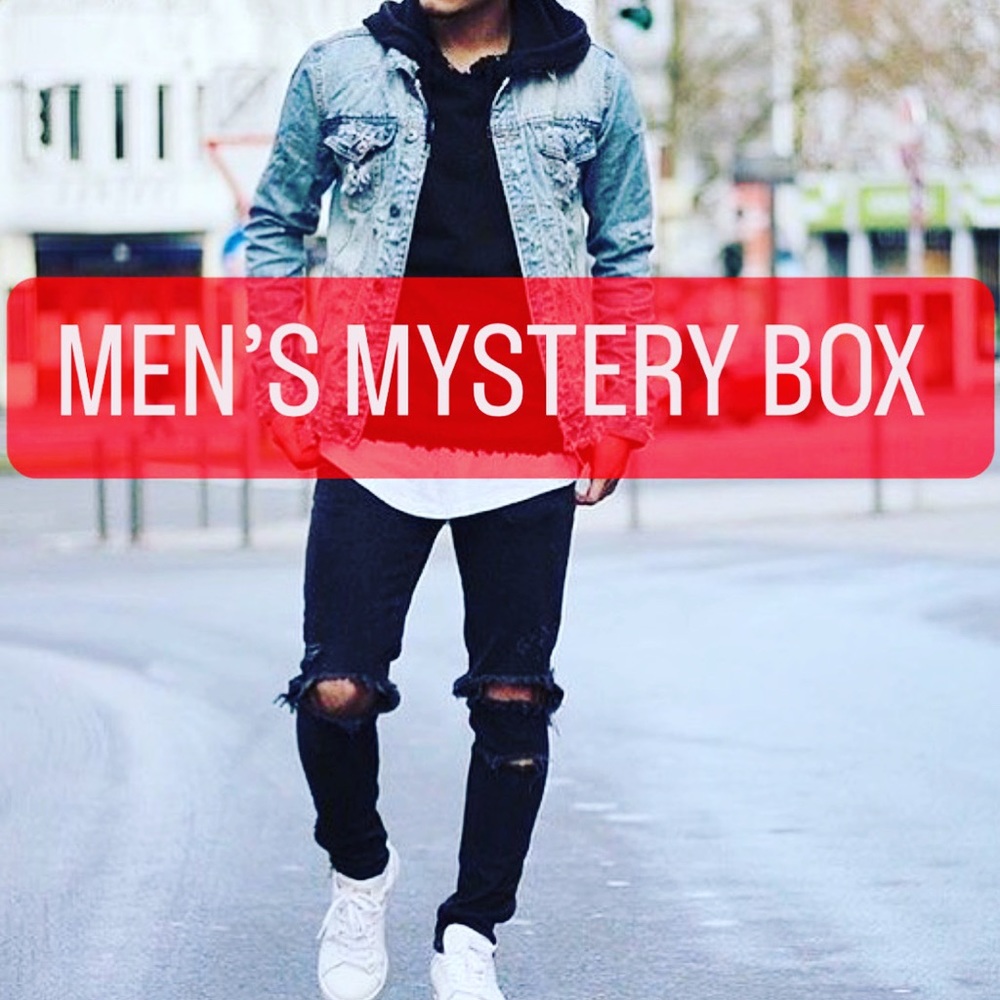 - 1 🌶️ MYSTERY MEN’S CLOTHING - COMES NEW WITH TAGS